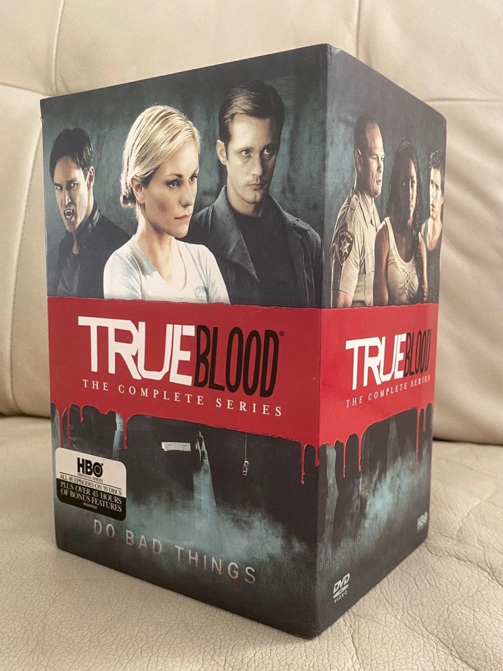 True Blood The Complete Series DVD Box Set - Red, Black